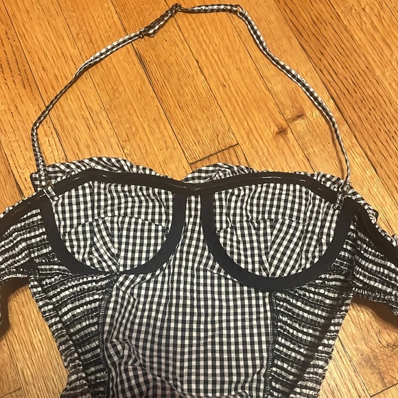 Doen Playa Maillot La Maddalena Gingham one piece swimsuit - Picture 10 of 16